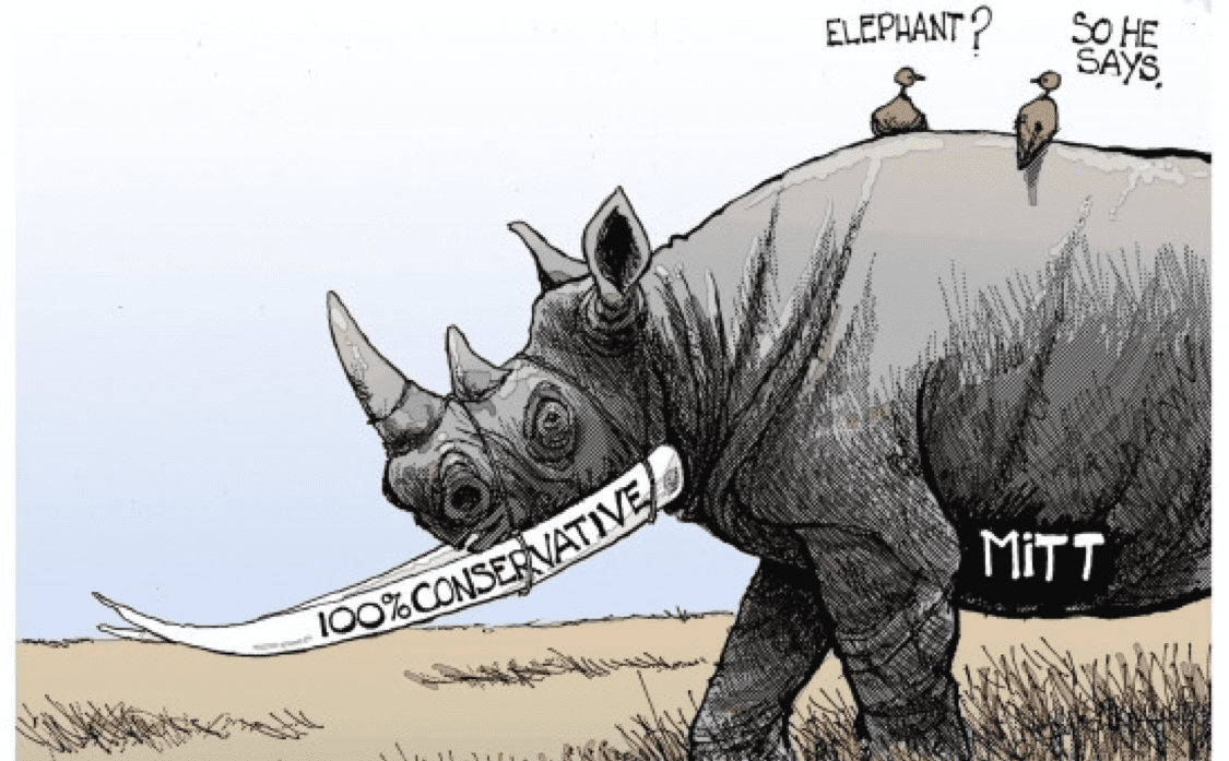 IS ROMNEY A RHINO?