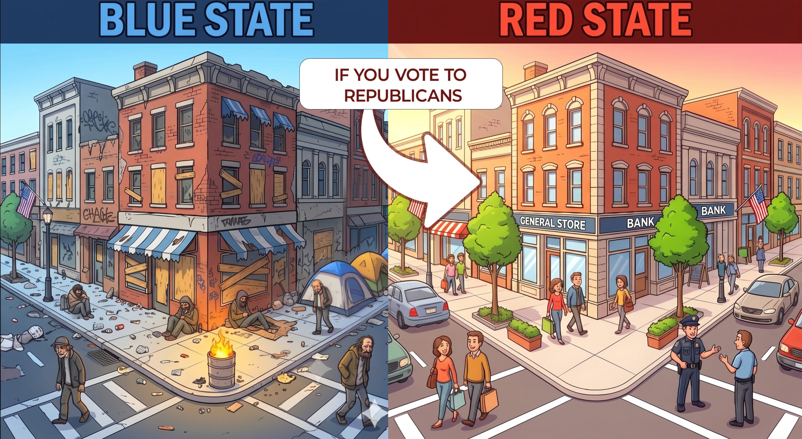 Democrats Vote for Republicans