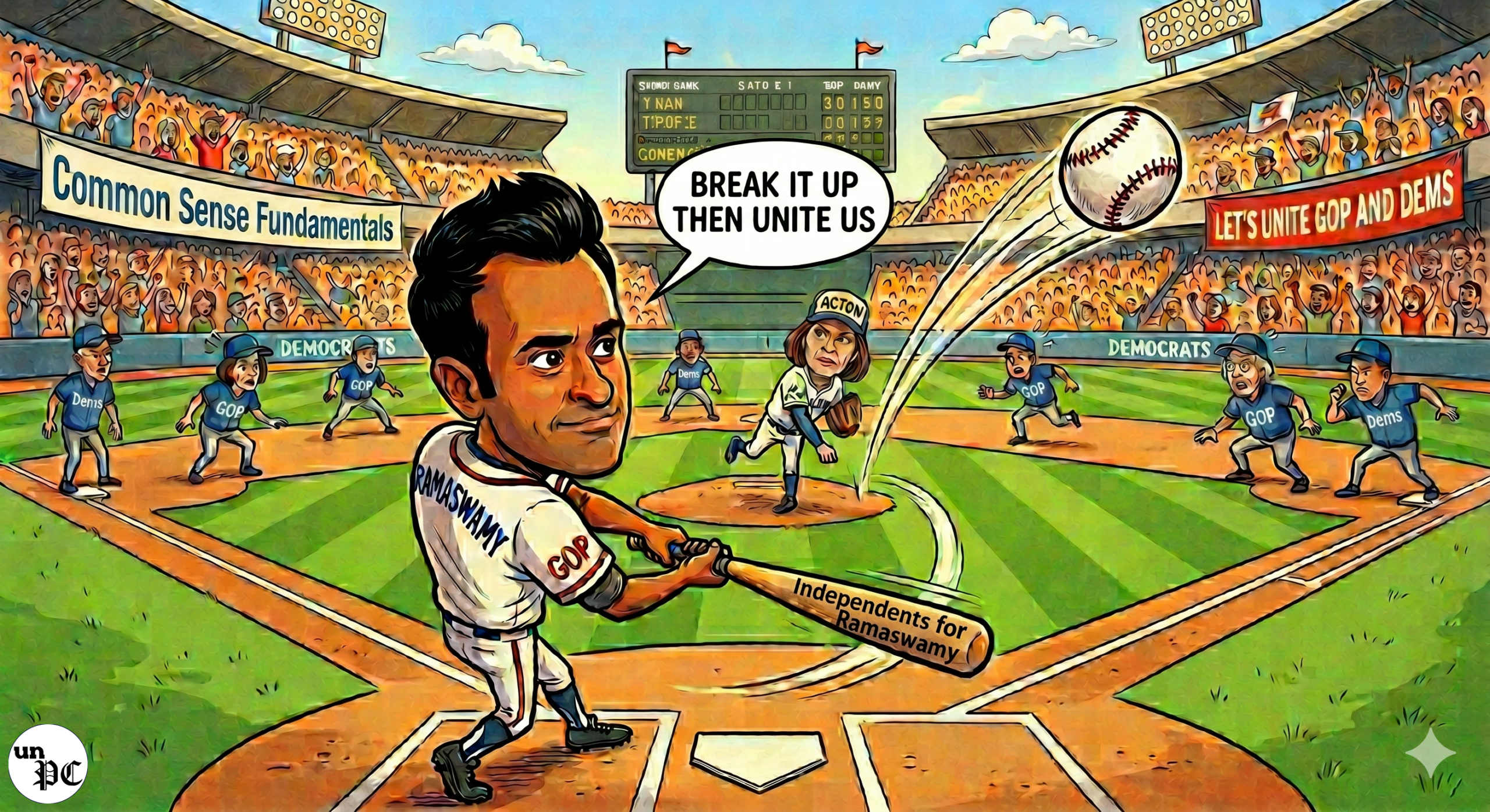 break it up then unite us